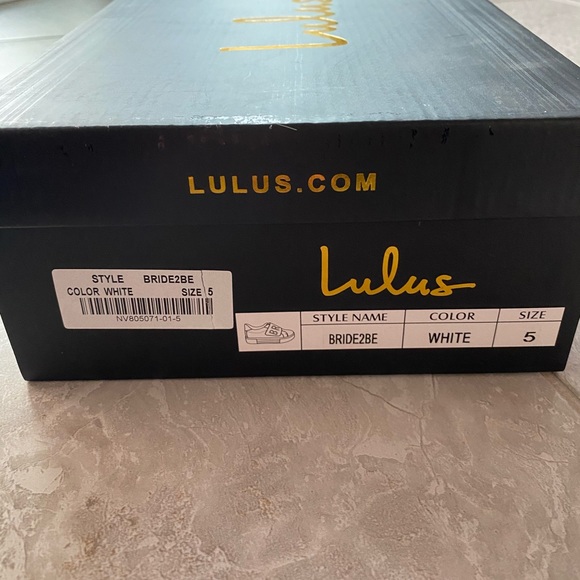 Lulus Bride2Be White Rhinestone Sneakers - Picture 13 of 13